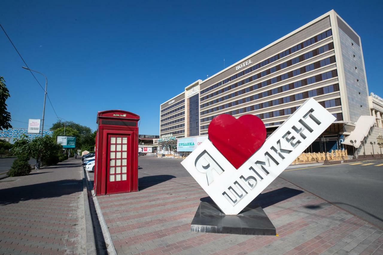 Shymkent Grand Hotel Exteriör bild